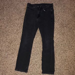 Mens Black jeans 33x32
